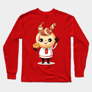 Donut kawaii  junk food T-Shirt cute  funny Long Sleeve T-Shirt